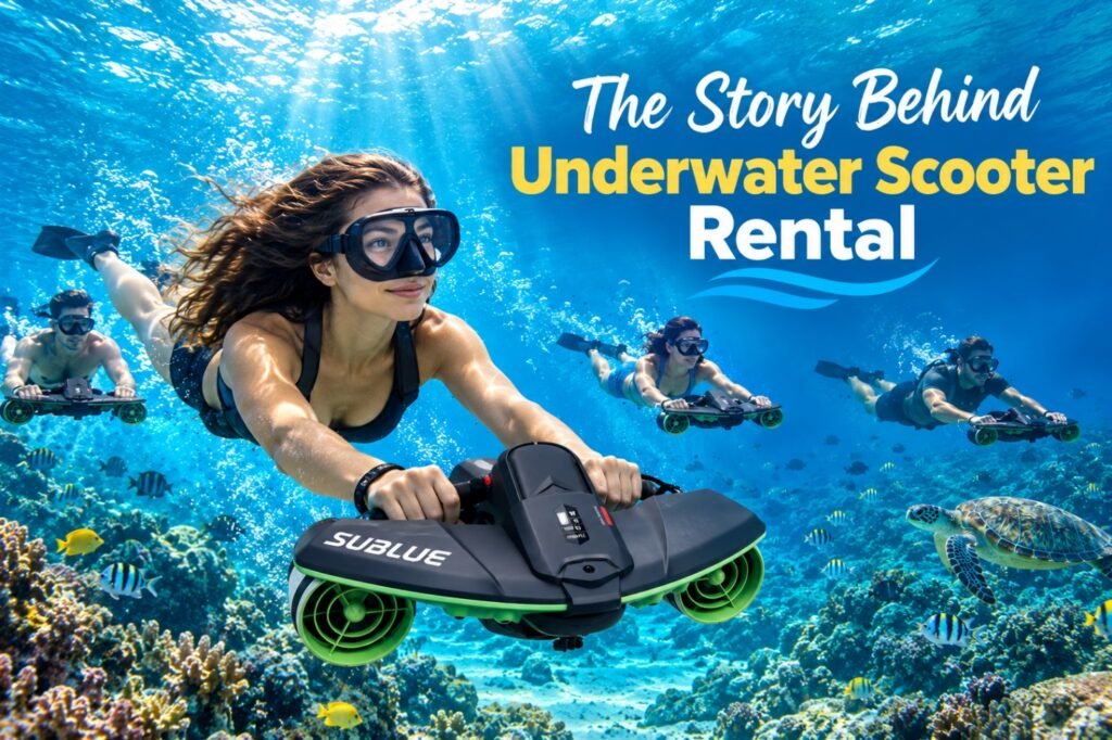 Born on the Emerald Coast: The Story Behind Underwater Scooter Rental