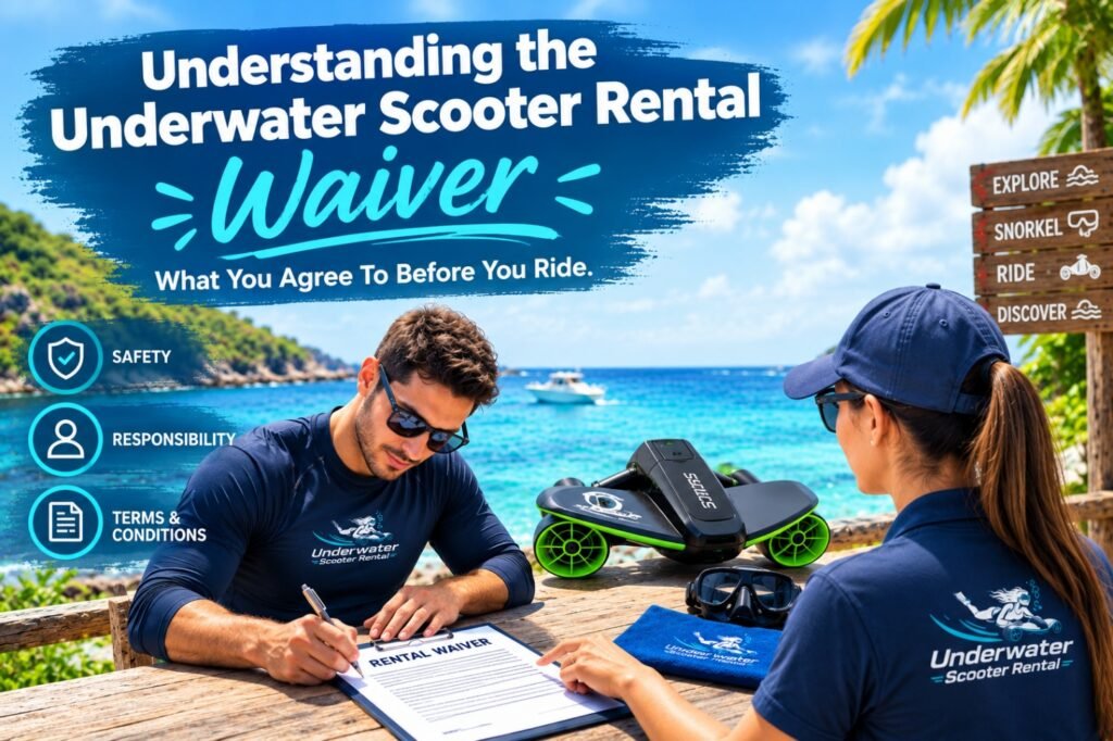 Understanding the Underwater Scooter Rental Waiver: What You Agree to Before You Ride