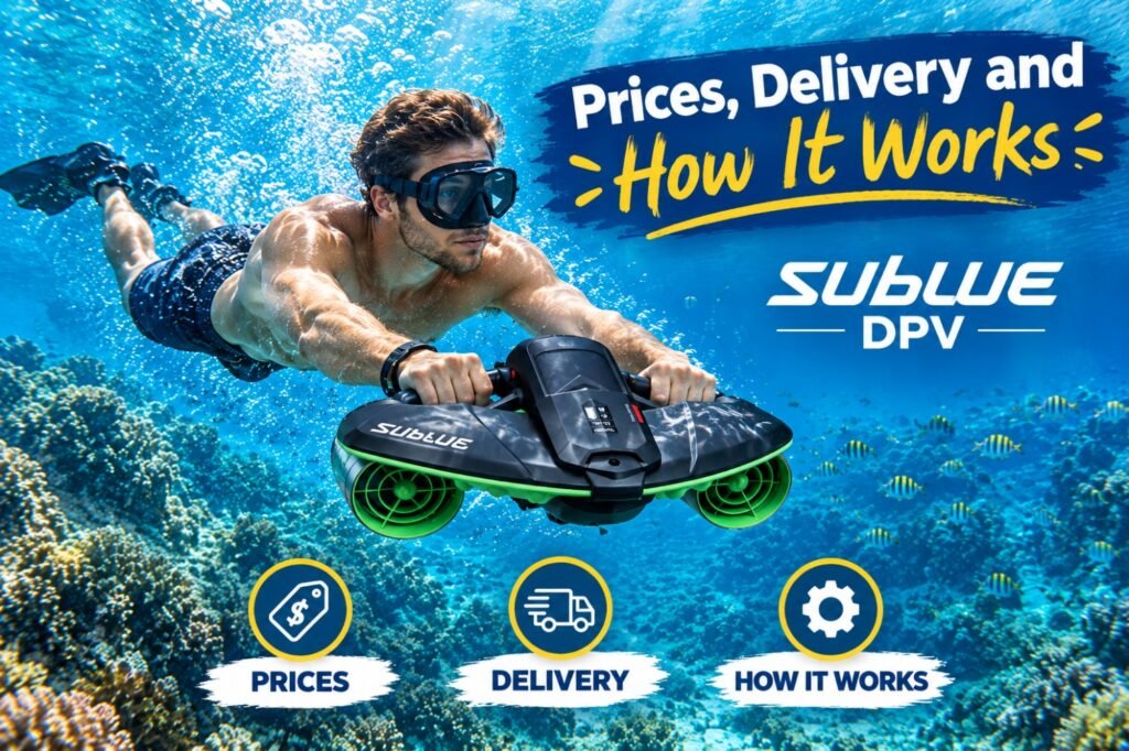 Underwater Scooter Rental on Florida's Emerald Coast: Prices, Delivery and How It Works